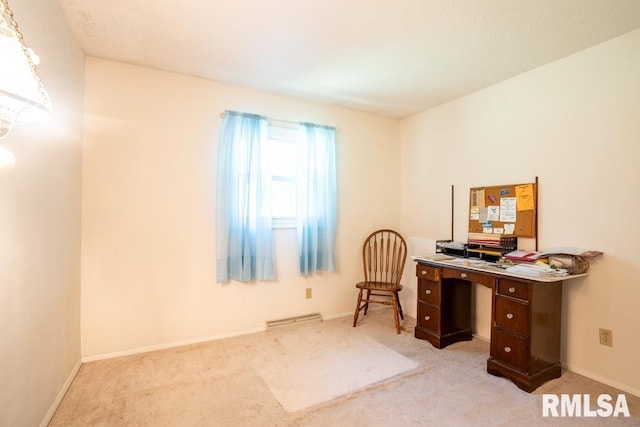 206 Patricia Ln, West Frankfort, IL 62896 - office space featuring light colored carpet