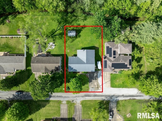 206 Patricia Ln, West Frankfort, IL 62896 - view of property location with property boundaries highlighted