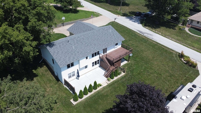 124 Riverview Heights Dr, Le Claire, IA 52753 - view from above of property