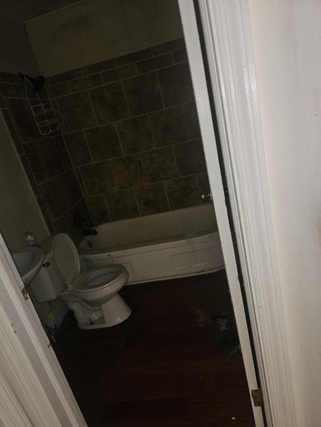 1920 Rozella Rd, Augusta, GA 30904 - full bathroom with toilet and shower / bath combination