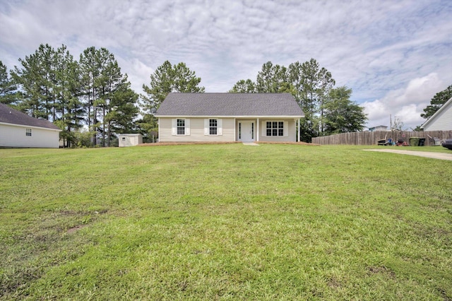 1178 Huntly Cir, Thomson, GA 30824 - view of front of property featuring a shed