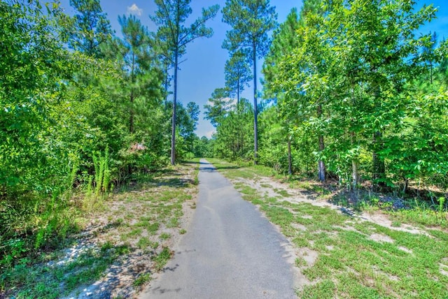 view of road