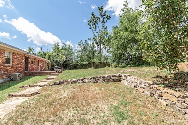 751 Lancaster Rd, Augusta, GA 30909 - view of yard with central AC
