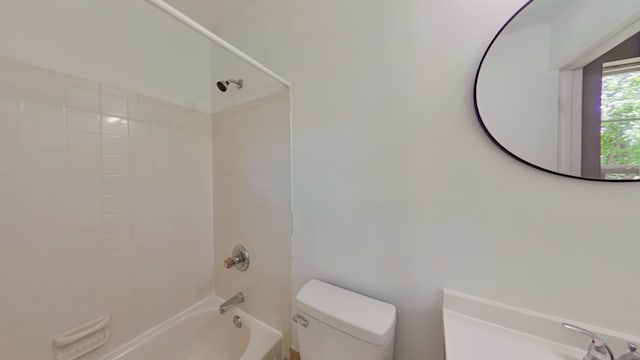 3611 Sturnidae Dr, Augusta, GA 30906 - full bath featuring toilet and bathtub / shower combination