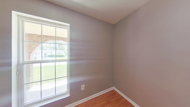 3611 Sturnidae Dr, Augusta, GA 30906 - unfurnished room featuring light wood-style floors and baseboards