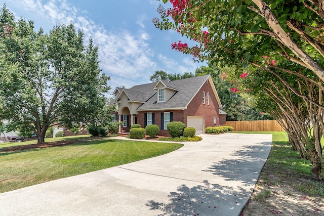 503 Pavilion Ct, Martinez, GA 30907 - view of front of house featuring brick siding, a garage, driveway, and a shingled roof