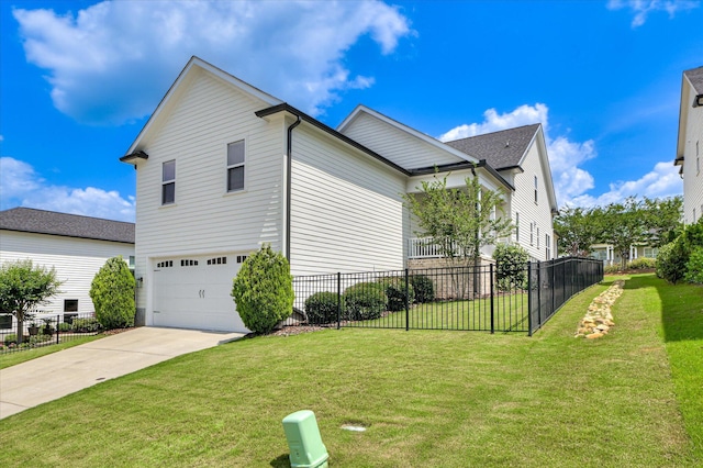 2084 Egret Cir, Evans, GA 30809 - view of side of home with a garage and driveway