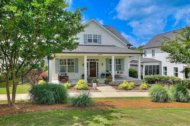 2084 Egret Cir, Evans, GA 30809 - bungalow with a porch and roof with shingles