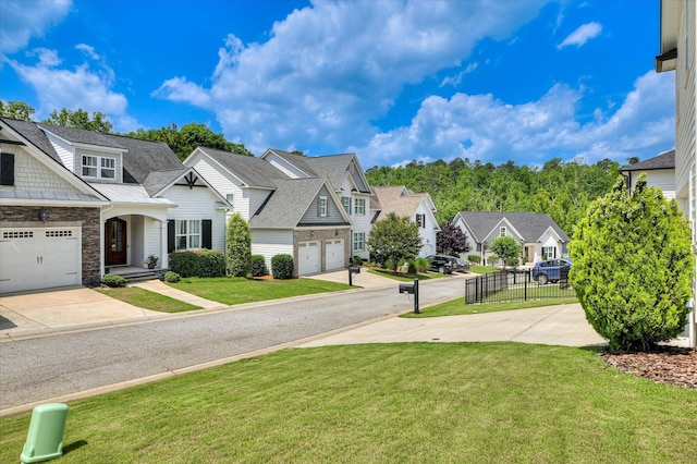 2084 Egret Cir, Evans, GA 30809 - view of yard featuring a residential view and concrete driveway