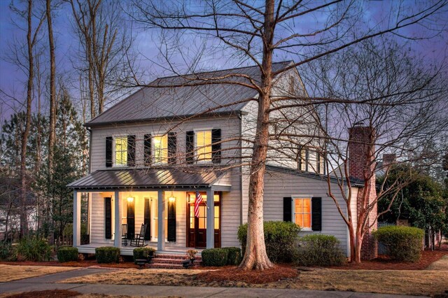 721 Bishops Cir, Evans, GA 30809 - view of front of property with a porch