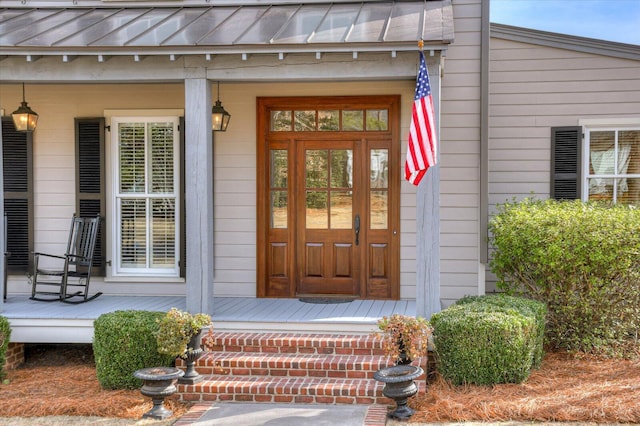 721 Bishops Cir, Evans, GA 30809 - view of exterior entry featuring a porch