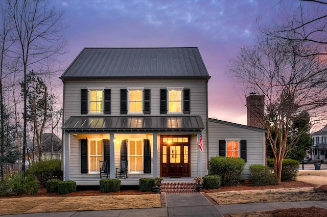 721 Bishops Cir, Evans, GA 30809 - view of front of property featuring covered porch