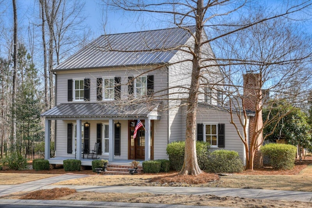 721 Bishops Cir, Evans, GA 30809 - view of front facade with a porch
