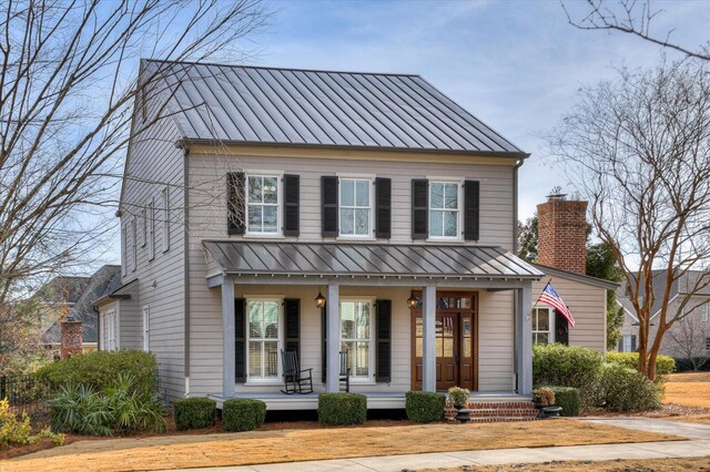 721 Bishops Cir, Evans, GA 30809 - view of front of home with covered porch