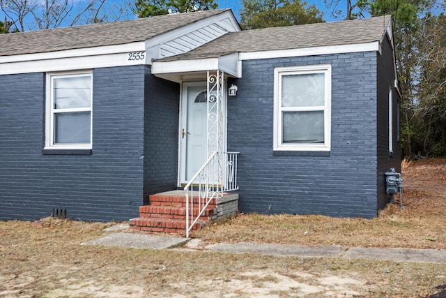 view of front of house