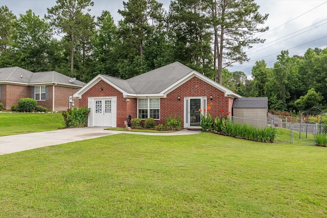 1737 Tamarind Way, Augusta, GA 30906 - ranch-style house with brick siding and view of scattered trees