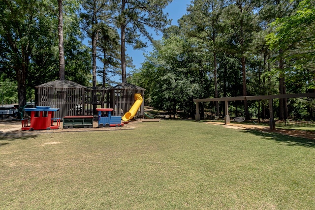 910 Ellis Ln, Evans, GA 30809 - view of green lawn with a playground