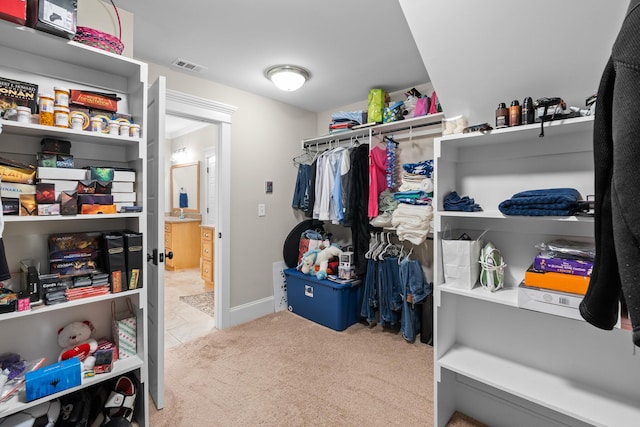 910 Ellis Ln, Evans, GA 30809 - spacious closet featuring carpet flooring