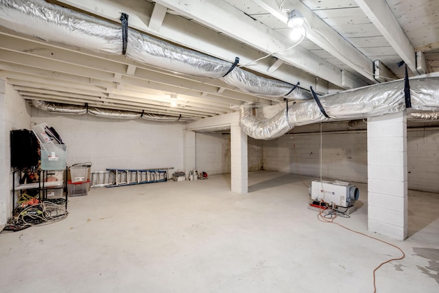 621 Cambridge Rd, Augusta, GA 30909 - view of unfinished below grade area