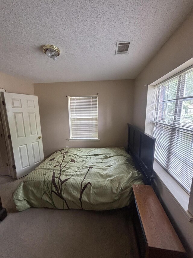 1405 E Thorpe Ln, Aiken, SC 29801 - carpeted bedroom with a textured ceiling