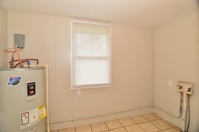 interior space with water heater