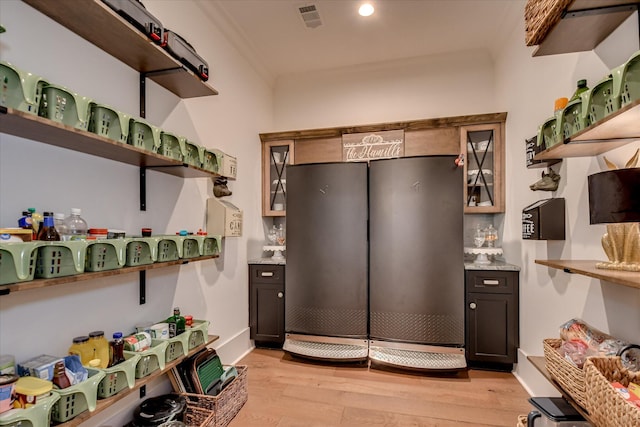 3121 Carillon Way, Evans, GA 30809 - miscellaneous room with light wood-type flooring and recessed lighting