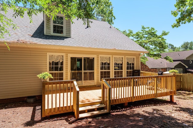 4690 Red Leaf Way, Augusta, GA 30907 - view of deck