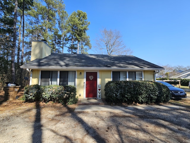 view of front of house