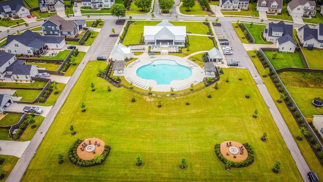 856 Whitney Shoals Rd, Evans, GA 30809 - aerial perspective of suburban area with a pool