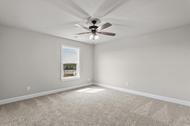856 Whitney Shoals Rd, Evans, GA 30809 - unfurnished room featuring carpet flooring, a ceiling fan, and baseboards