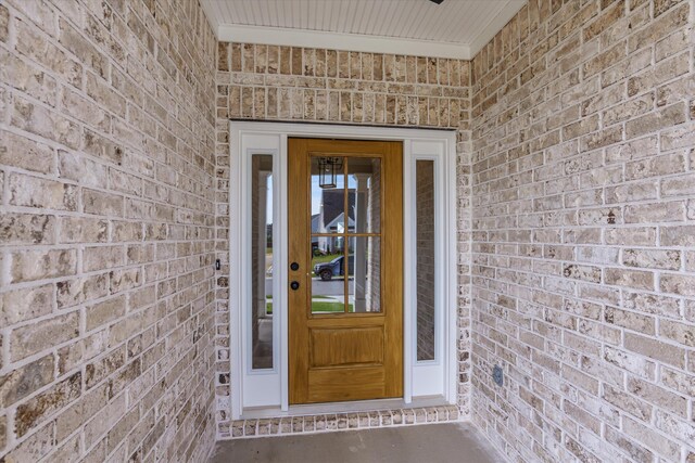 856 Whitney Shoals Rd, Evans, GA 30809 - view of exterior entry featuring brick siding