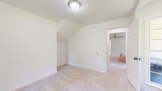 122 Ehrlich Farm Rd, Swainsboro, GA 30401 - additional living space with light colored carpet and vaulted ceiling