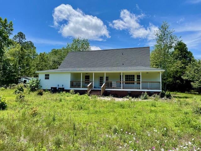 122 Ehrlich Farm Rd, Swainsboro, GA 30401 - view of front facade with covered porch