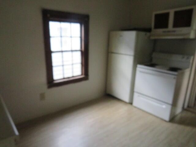 1916 Walker St, Augusta, GA 30904 - unfurnished dining area with light wood-style floors