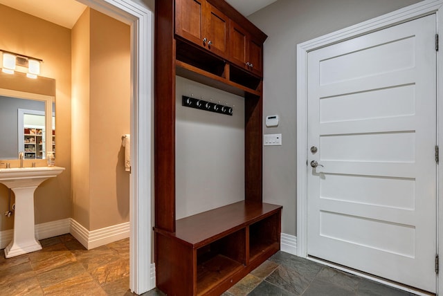 view of mudroom