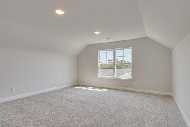 1663 Pine Ridge Dr N, Hephzibah, GA 30815 - bonus room with lofted ceiling, light colored carpet, baseboards, and recessed lighting