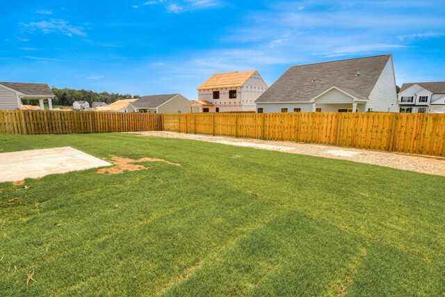 1663 Pine Ridge Dr N, Hephzibah, GA 30815 - view of yard featuring a residential view and a patio