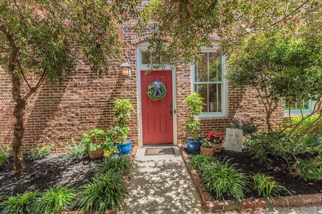 450 Railroad Ave Unit 4B, North Augusta, SC 29841 - view of exterior entry with brick siding