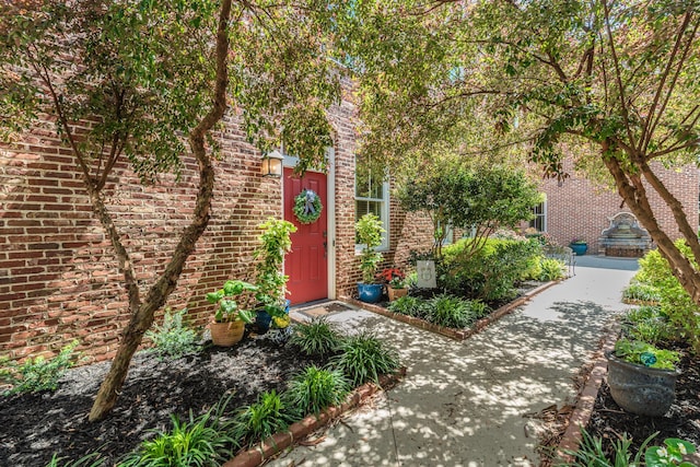 450 Railroad Ave Unit 4B, North Augusta, SC 29841 - view of exterior entry featuring brick siding
