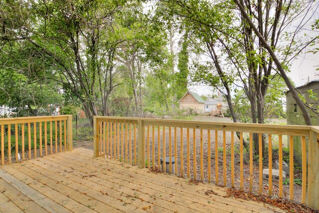 view of deck