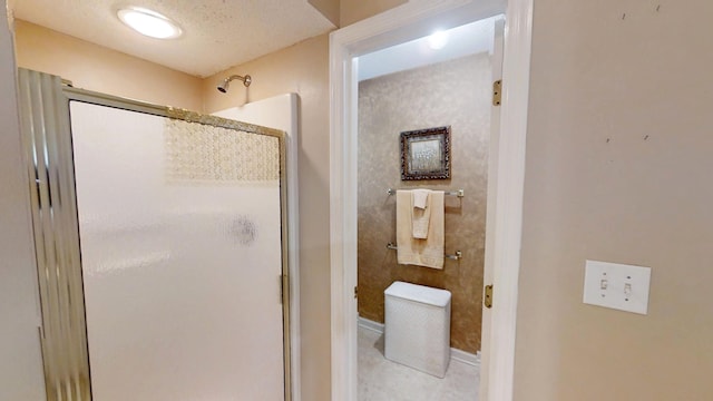 3018 Hillcreek Dr, Augusta, GA 30909 - full bathroom featuring a shower stall and baseboards