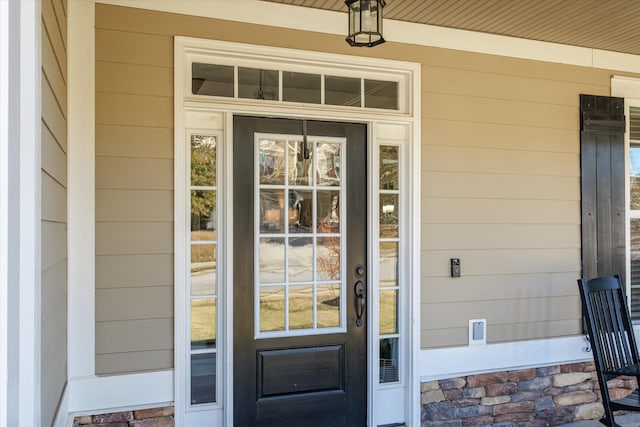 view of property entrance