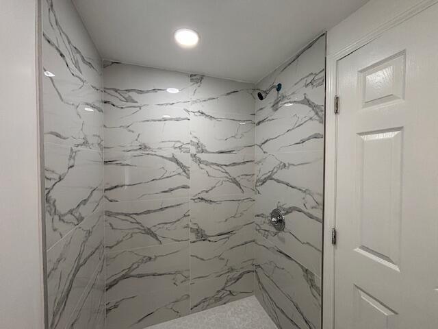 875 Earle St, Thomson, GA 30824 - full bathroom with a marble finish shower