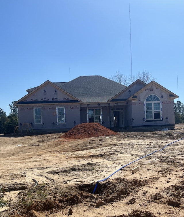 view of property under construction