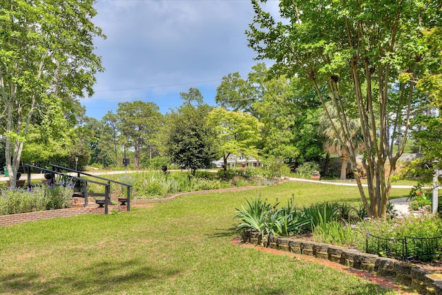 101 Hartwell Dr, Aiken, SC 29803 - view of grassy yard featuring view of wooded area