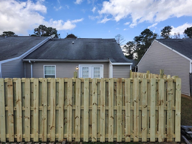 view of property exterior