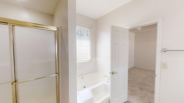 4154 Bent Tree Ln, Martinez, GA 30907 - bathroom with a shower stall and a garden tub