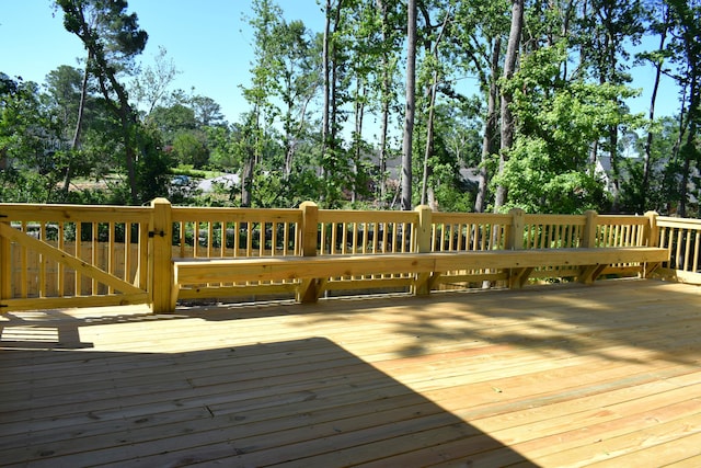 4154 Bent Tree Ln, Martinez, GA 30907 - deck featuring view of scattered trees