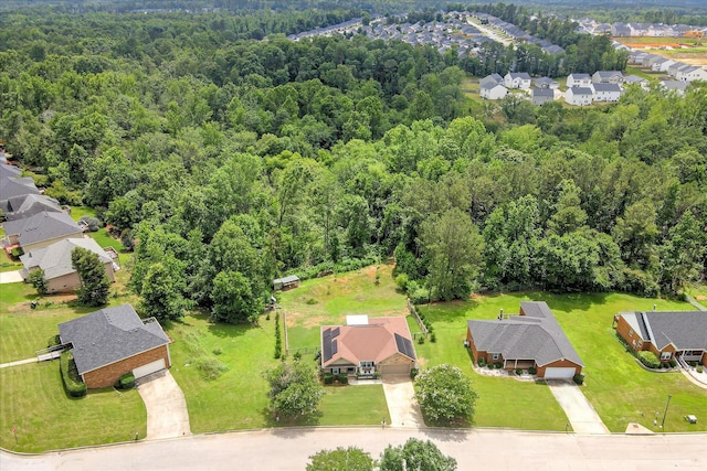 841 High Green Ct, Grovetown, GA 30813 - aerial view of residential area with a heavily wooded area