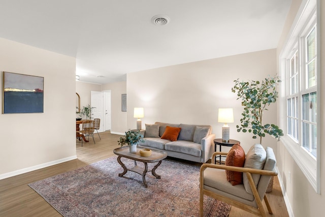 2512 Drayton Dr, Augusta, GA 30906 - living room with wood finished floors, plenty of natural light, and baseboards